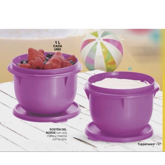 Tupperware Mixing Bowl Set of 2 - Picture 2 of 5